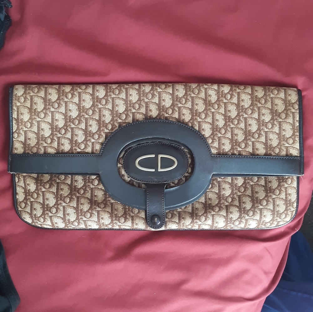 Vintage Christian dior clutch